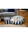 Exclusive dog or cat bed Hampton Casablanca Blue