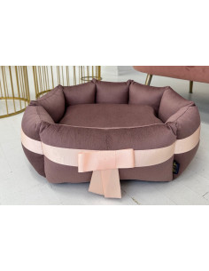 Luxury bedding for dog or cat Insense Powder Pink