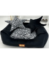 Luxury bed for dog or cat Zebra